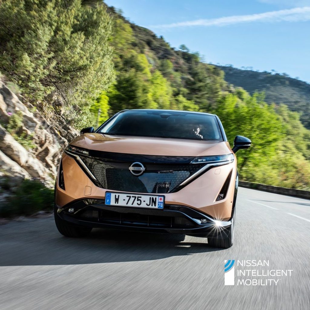 Get lost in nature’s beauty with #NissanAriya. Force of Wonder. #NissanIntellgen...