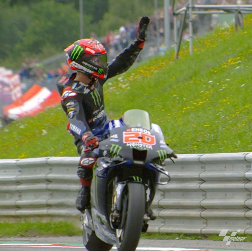 3rd place at the Styrian GP  A very important podium result for @fabioquartara...