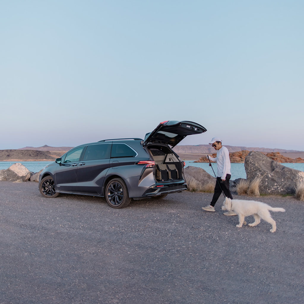 Ruff roads are nothing when you have a Sienna.  #Sienna #Hybrid #LetsGoPlaces...