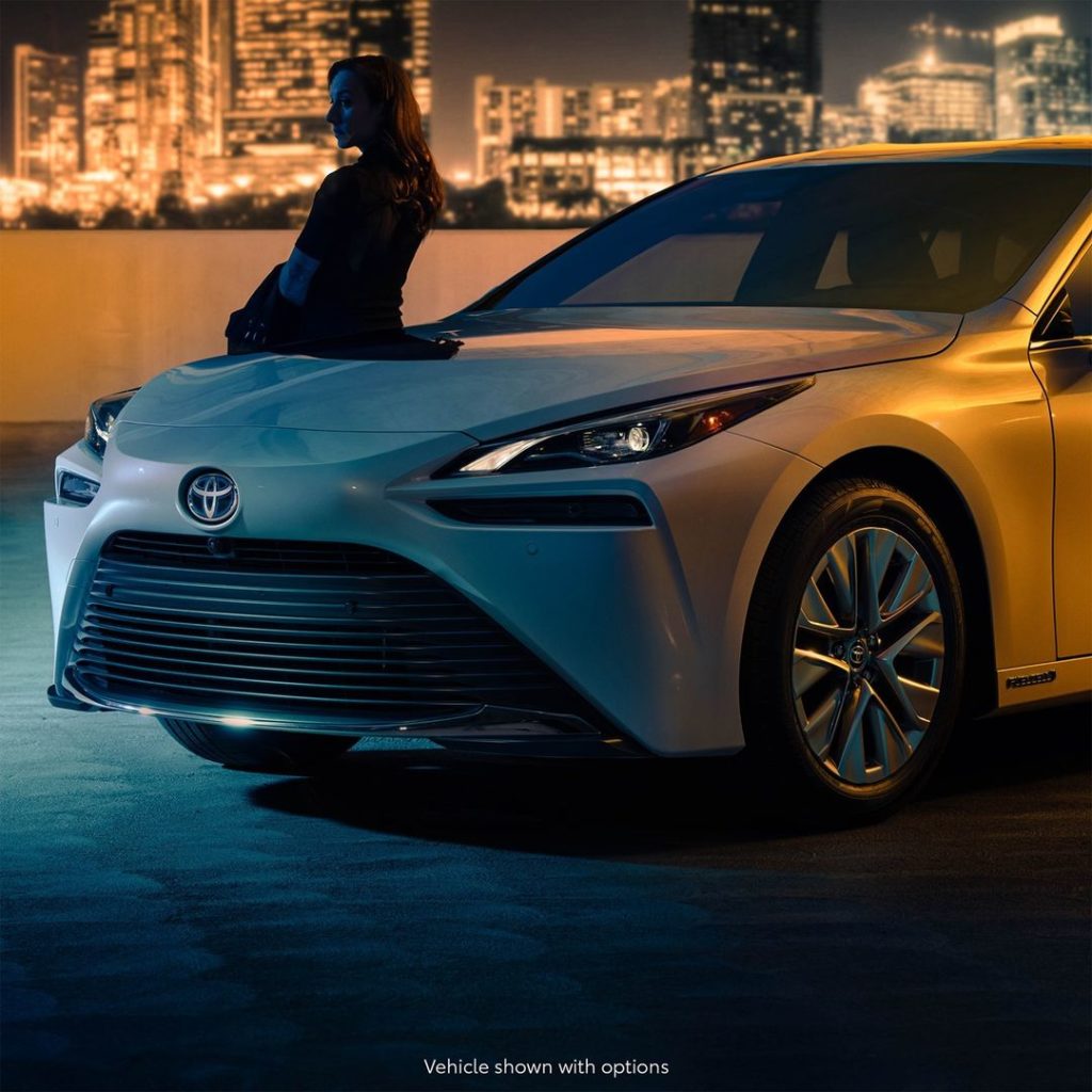 Waiting for traffic to clear up in style. #Mirai #LetsGoPlaces...
