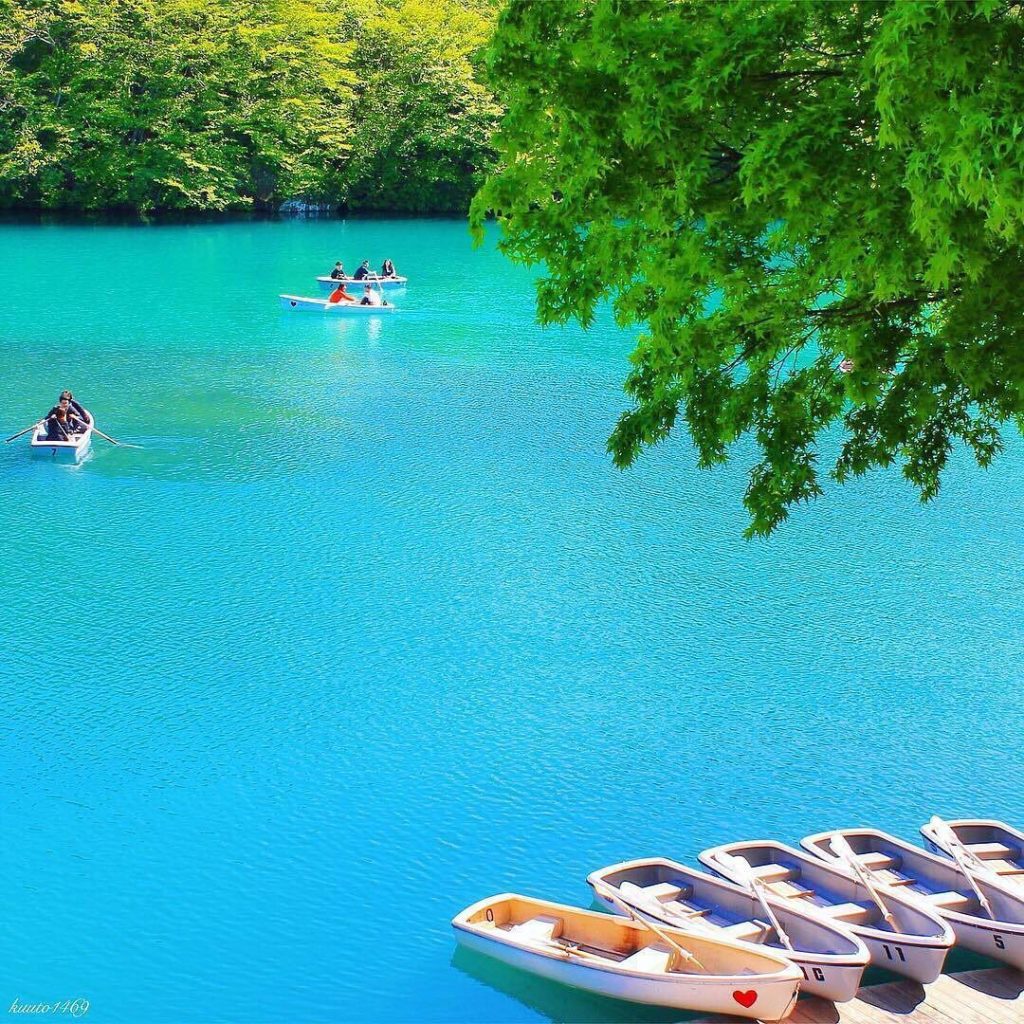 Goshikinuma, which means “Five Color Lakes”, was awarded one star by the Micheli...