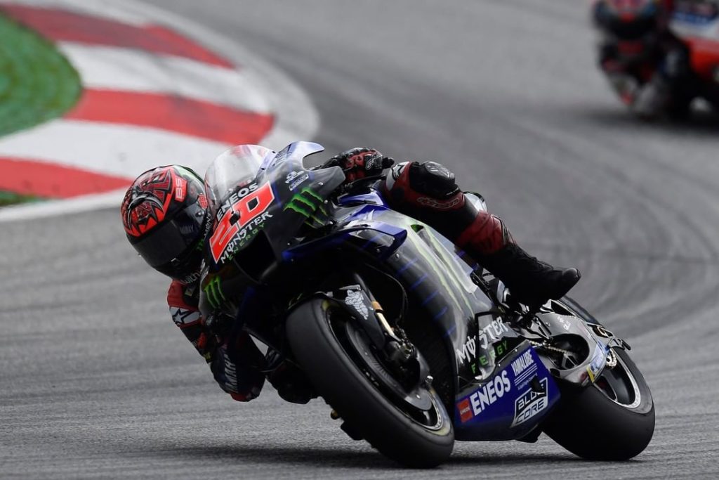 @fabioquartararo20, #Austrian GP Race Result - P7:  "I’m happy because I stayed...