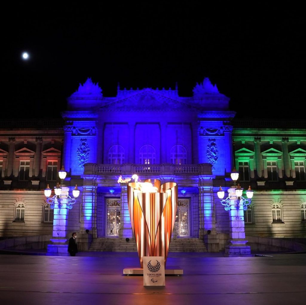 The journey these individual flames have been on embodies the #ParalympicTorch...