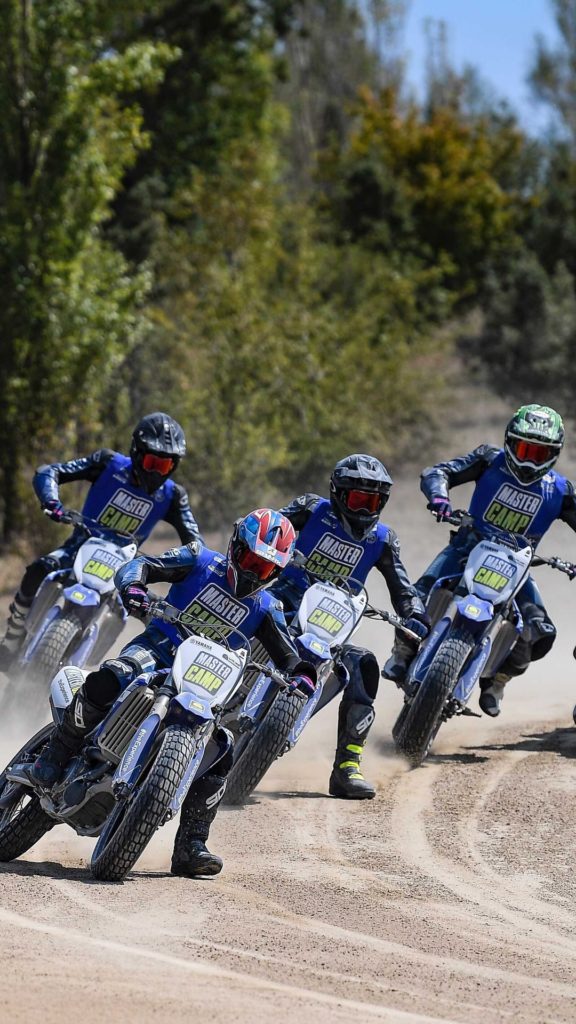 The soon to be graduated 9th edition Yamaha VR46 Master Camp students took to th...