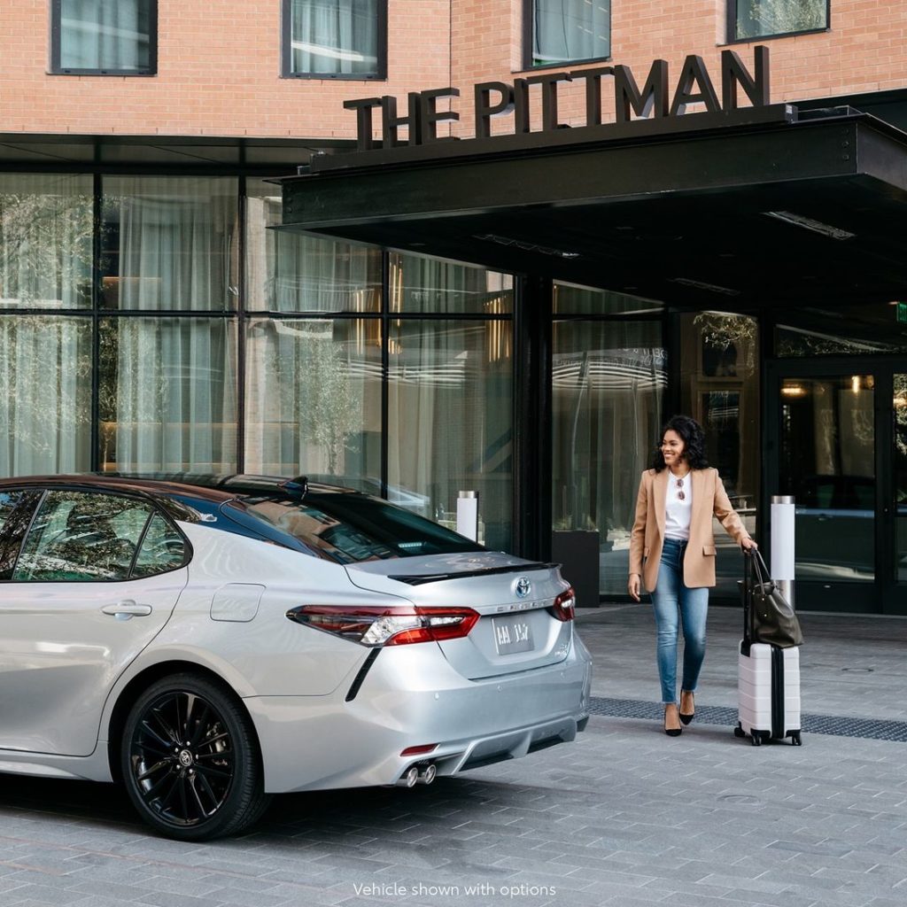 There's a life to be lived on the road. #Camry #Hybrid #LetsGoPlaces...