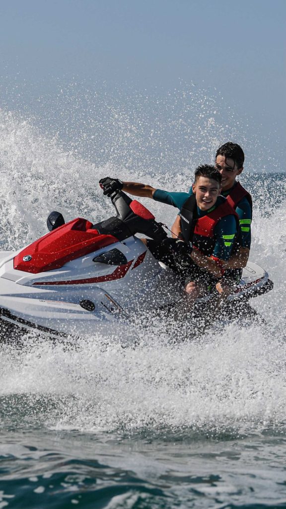 The 9th edition Yamaha VR46 Master Camp students enjoyed the Yamaha Marine lifes...