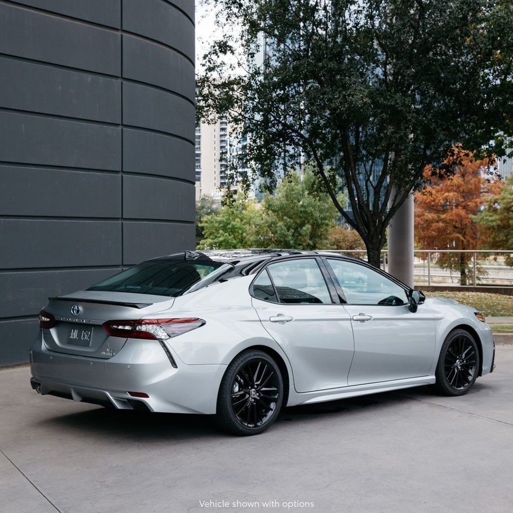 Efficiency never looked so good. #Camry #Hybrid #LetsGoPlaces...