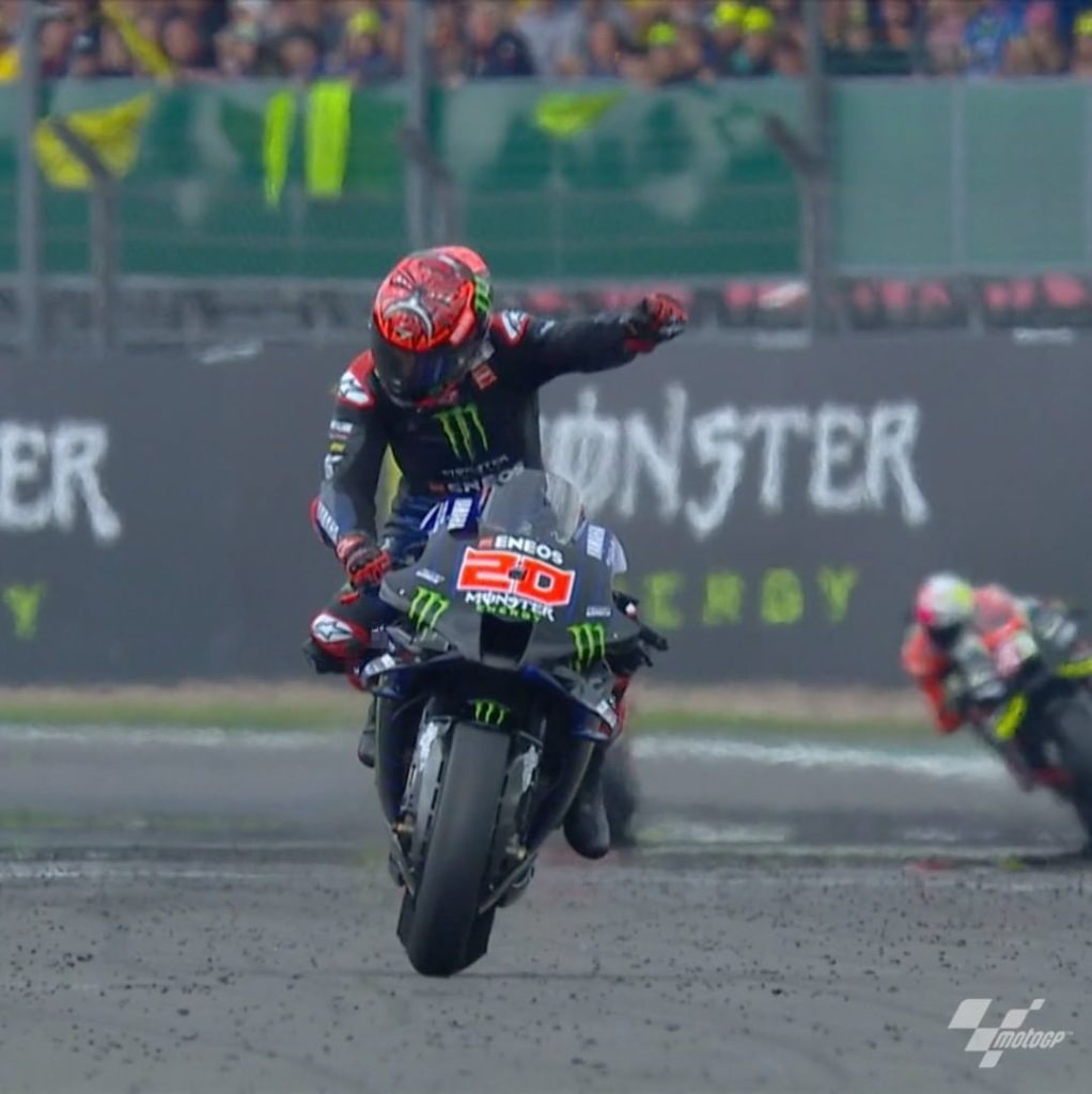 If you're going to win the @monsterenergy British Grand Prix, do it with a domin...