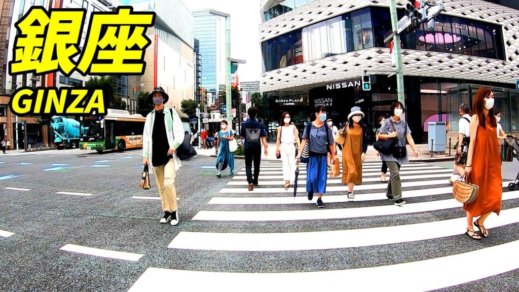 有楽町から銀座まで散歩！(Japan Walking around Ginza Station)