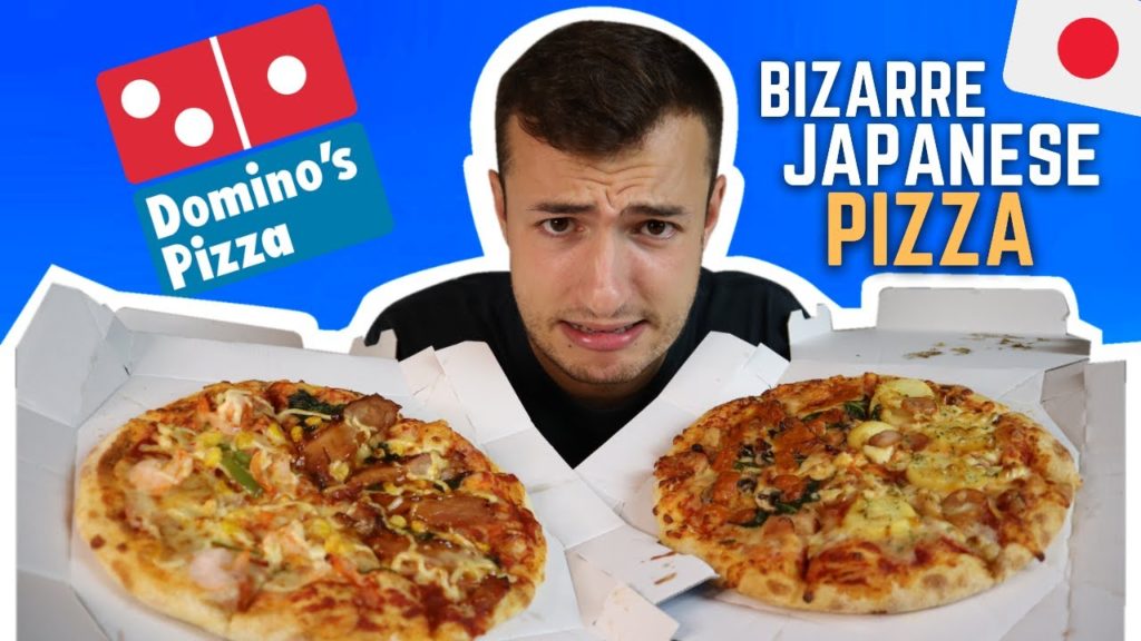 Trying 6 CRAZY Japanese pizzas