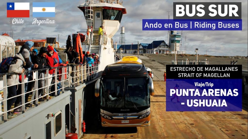 Ando en Bus | Viaje Punta Arenas a Ushuaia (Bus Sur) + Mascarello Roma 350 M. Benz KVKZ74 Andrea