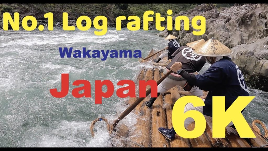 Japan best log rafting. Best rafting.- Wakayama - 北山川の筏下り - Dji mavic mini 2