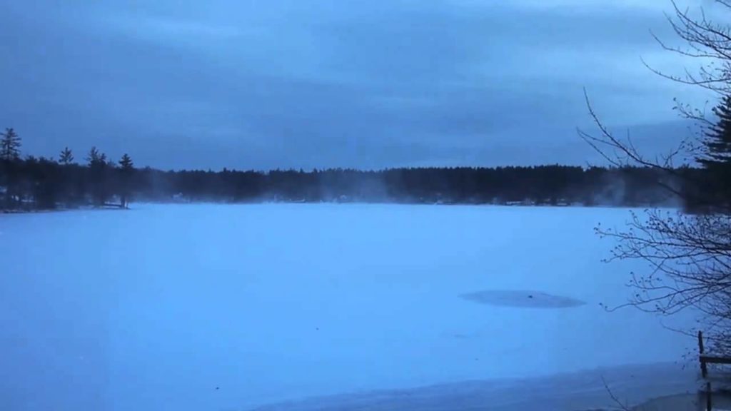 Time-Lapse of the Windy New England Blizzard of 2010
