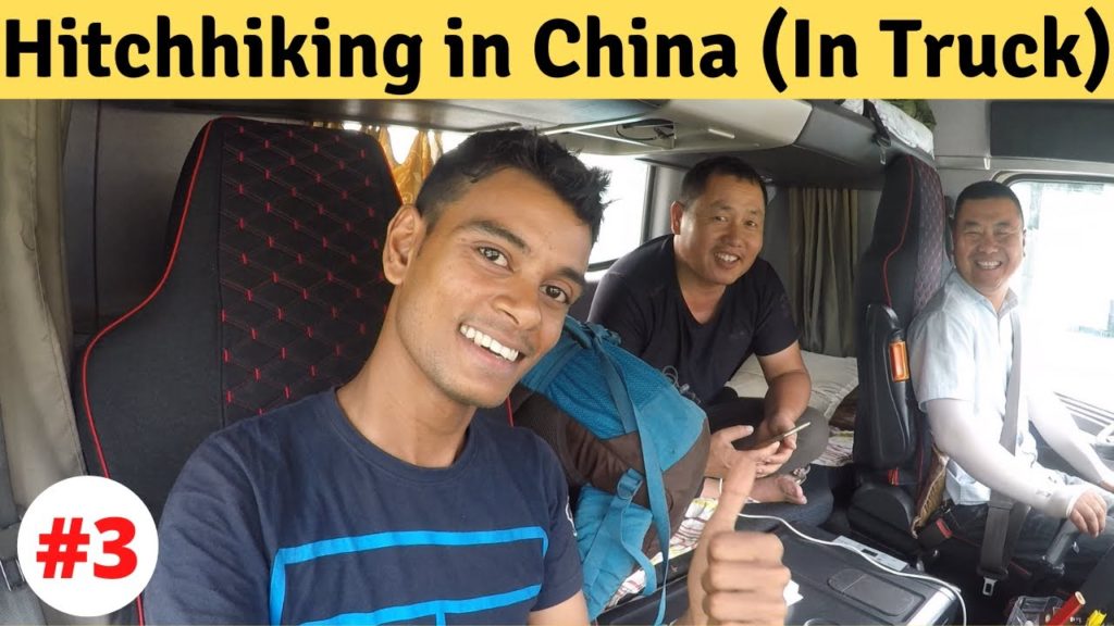 Hitchhiking in China by an Indian