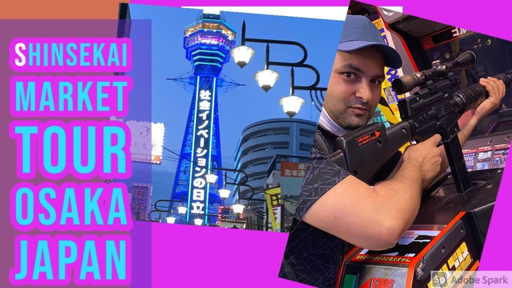 Shinsekai Market Tour | Osaka|Japan | Abhi Aya