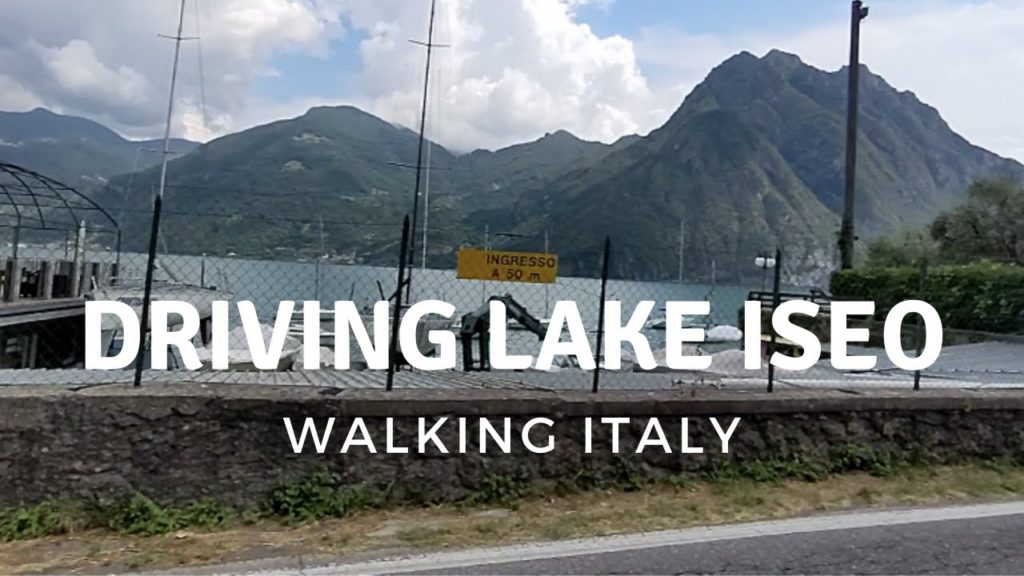 Driving Lake Iseo