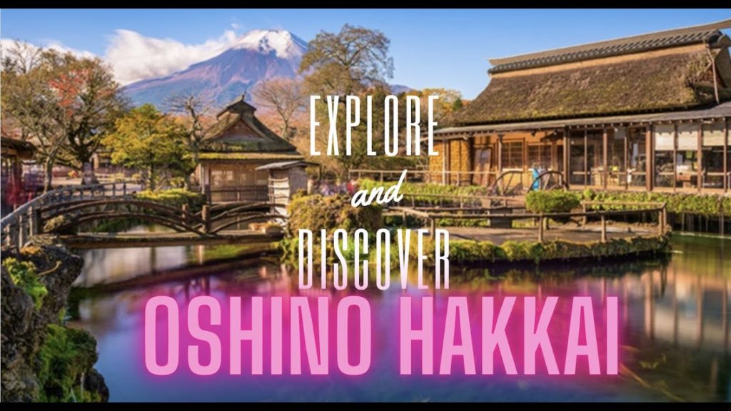 Oshino Hakkai near Mt Fuji