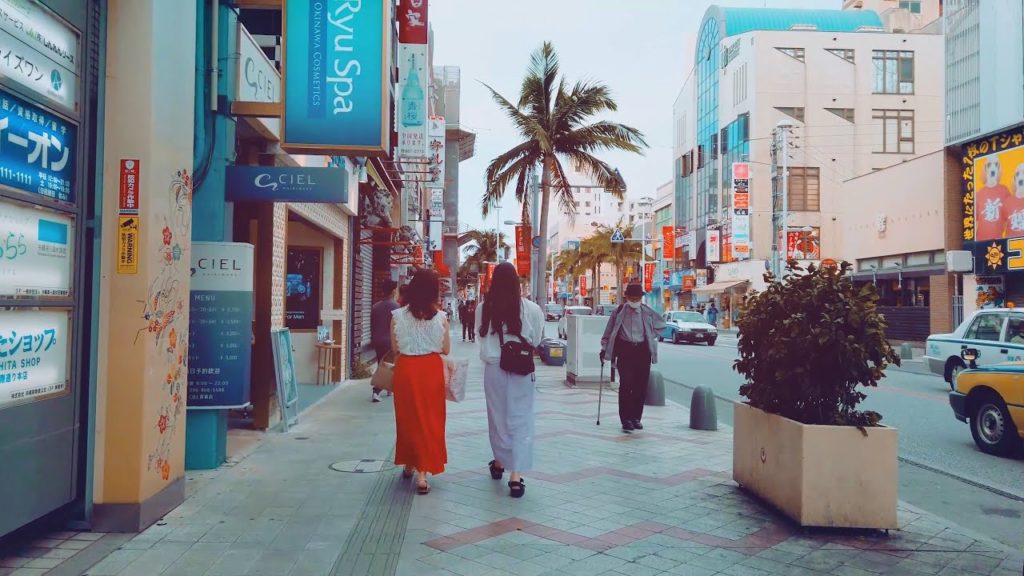 Okinawa, Japan - Naha Kokusai Street Walk 2021.4.18 沖縄国際通りのお散歩