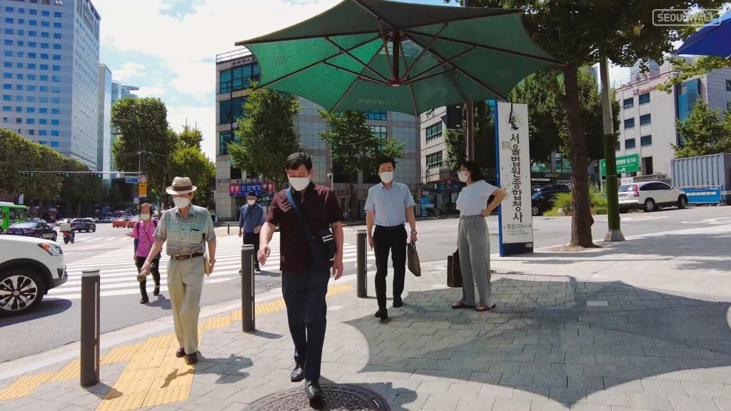 Walk around Seocho stn. 교대역 서초역 산책 【DJI Pocket 2】
