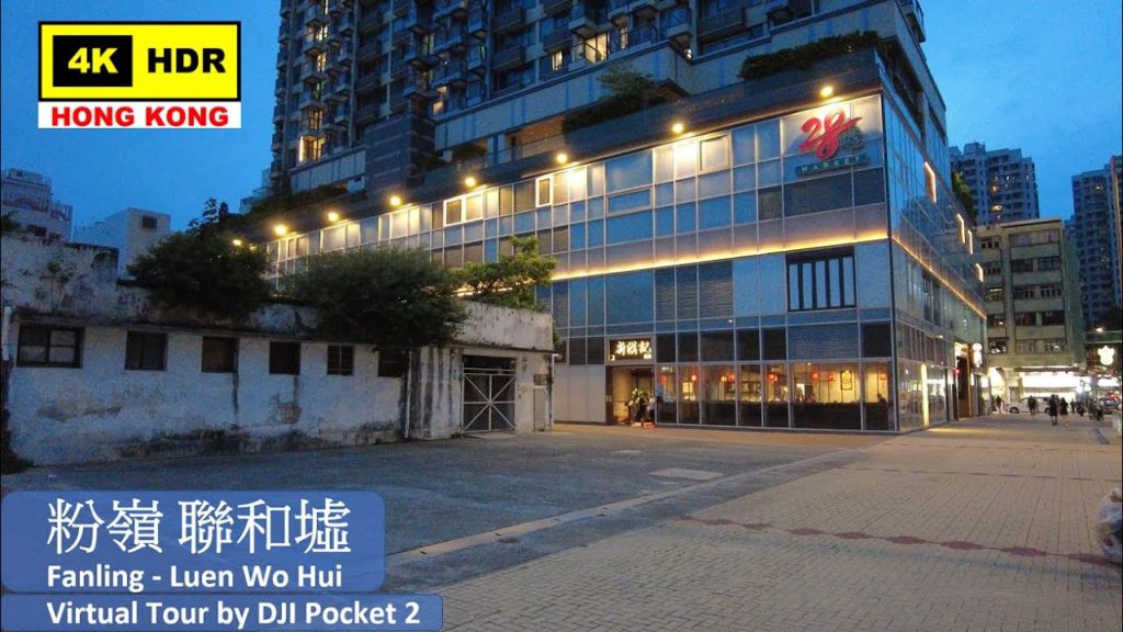 【HK 4K】粉嶺 聯和墟 | Fanling - Luen Wo Hui | DJI Pocket 2 | 2021.08.01