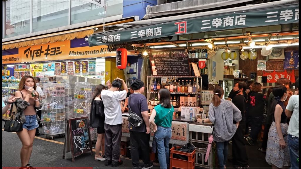 Tokyo's Pub Street at Ueno Ameyoko
