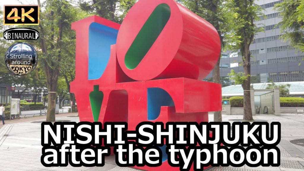 Walking around NISHI-SHINJUKU after the typhoon – 4K Tokyo Japan Walking around NISHI-SHINJUKU after the typhoon - 4K Tokyo Japan