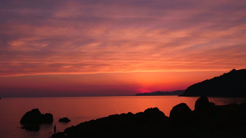 Japan 1minute Travel WAKAYAMA Yuasa 和歌山 湯浅(湯浅湾の夕景) Japan 1minute Travel WAKAYAMA Yuasa 和歌山 湯浅(湯浅湾の夕景)