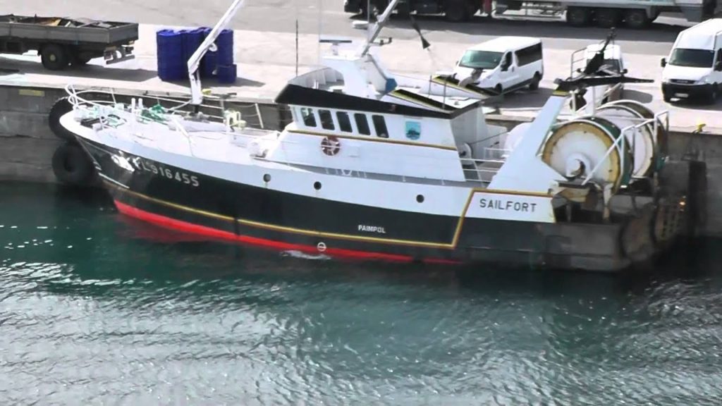 Fishing Vessel 'Sailfort' PL 916455 Port of Roscoff, Brittany, France 11th September 2012