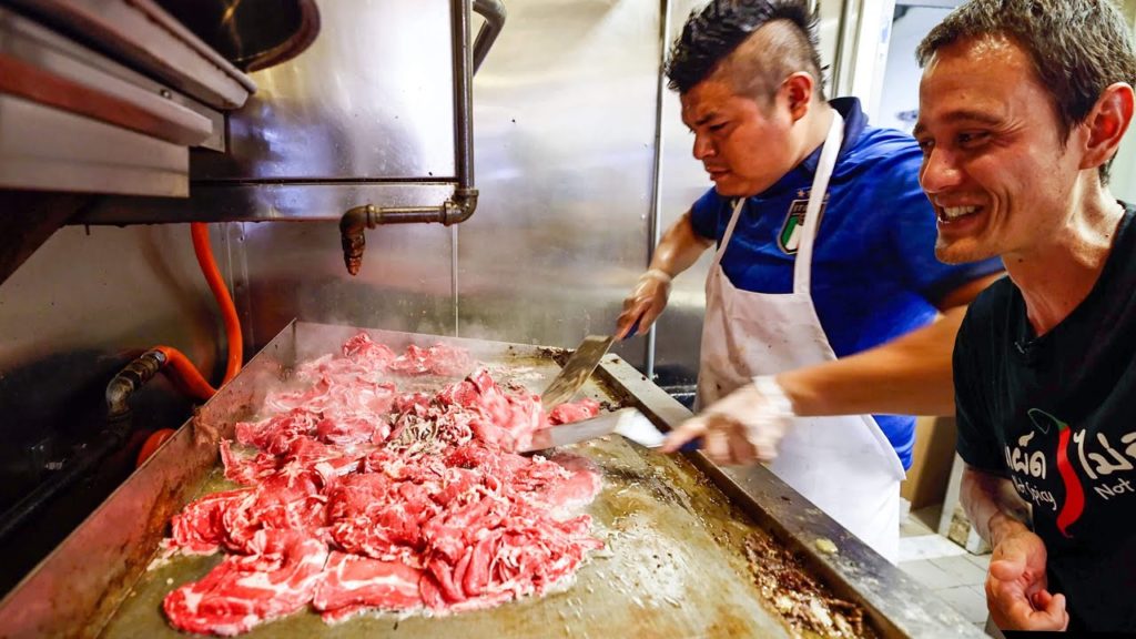 Best Philly Food!! CHEESESTEAK NINJA, Grandma Pizza + Hoagies at Angelo's Pizzeria! Best Philly Food!! CHEESESTEAK NINJA, Grandma Pizza + Hoagies at Angelo's Pizzeria!