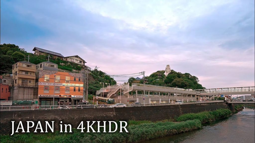 Evening walk in Ofuna, Kanagawa ・4K HDR