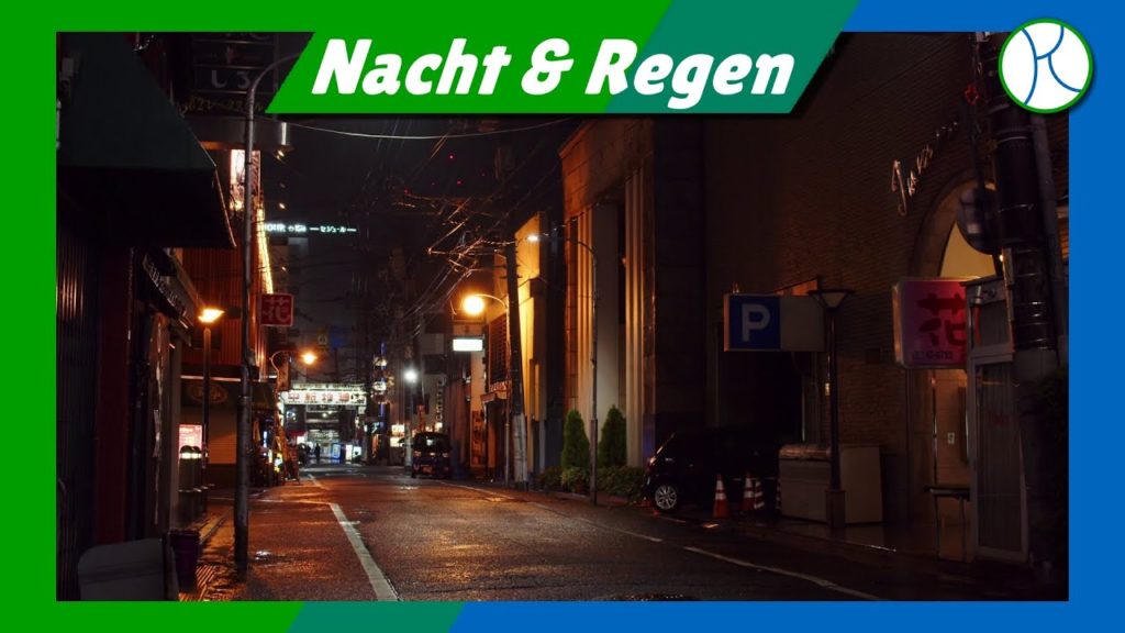 [Japanatmosphäre in 2K] Nachtleben in Hiroshima bei Regen