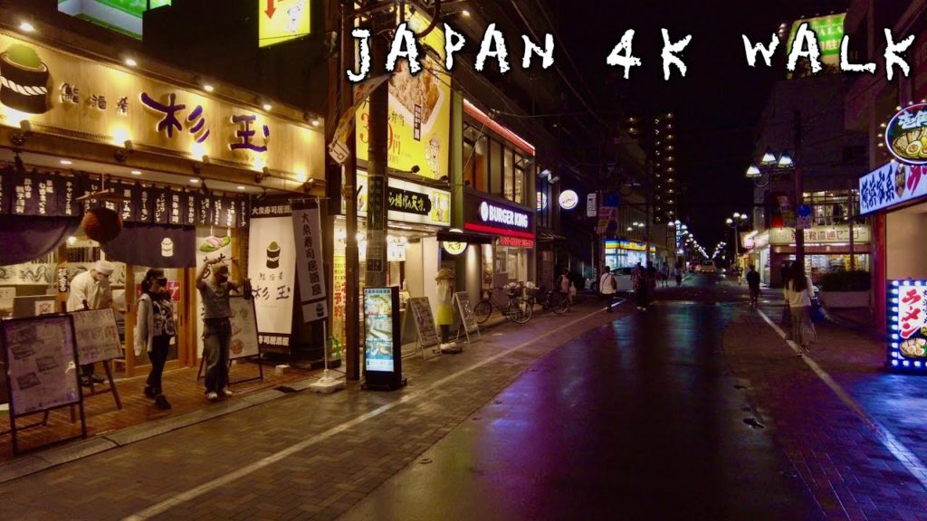 【Red light district】Backstreet stroll at Night 西川口JAPAN 4K Walking Tour