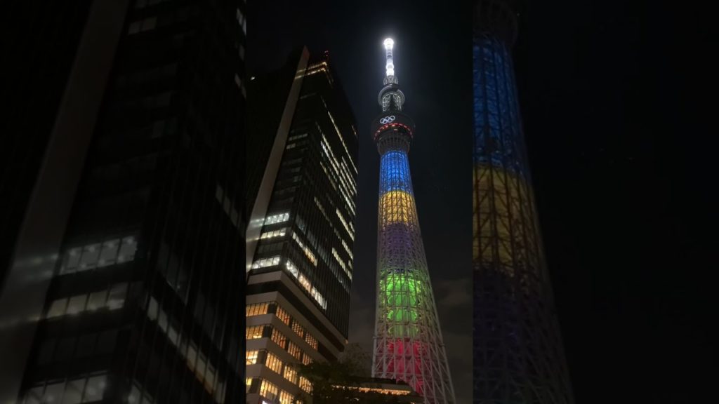 Tokyo SkyTree – Tokyo Olympics #shorts Tokyo SkyTree - Tokyo Olympics #shorts