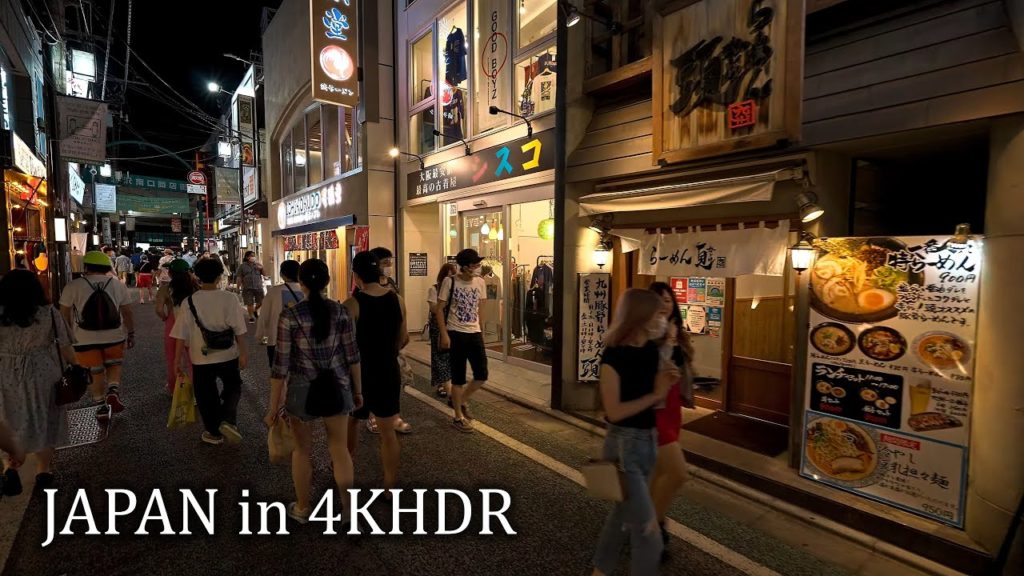 Tokyo from day to night - from Gotokuji to Shimokitazawa・4K HDR