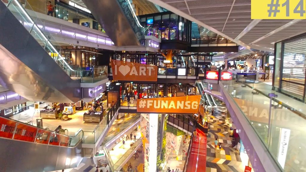 Funan Mall Singapore Walk, 2021 shopping tour [4k walk]