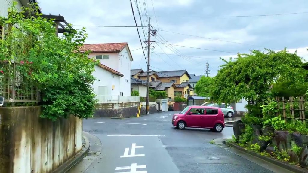 Japan Heavy Rain Walk   Neighborhood Walking Tour in Nisshin City, Aichi, Japan 7 2021