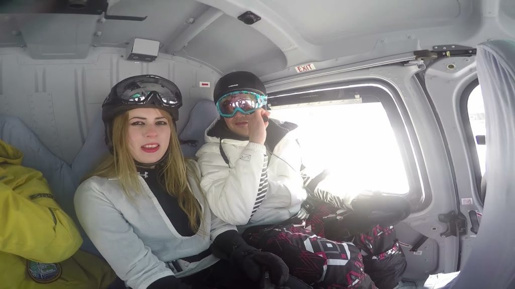 nagano hakuba snowboard in tsugaike helicopiter