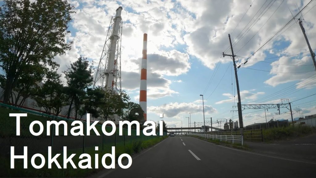 4K Drive Hokkaido - Tomakomai City - Japan