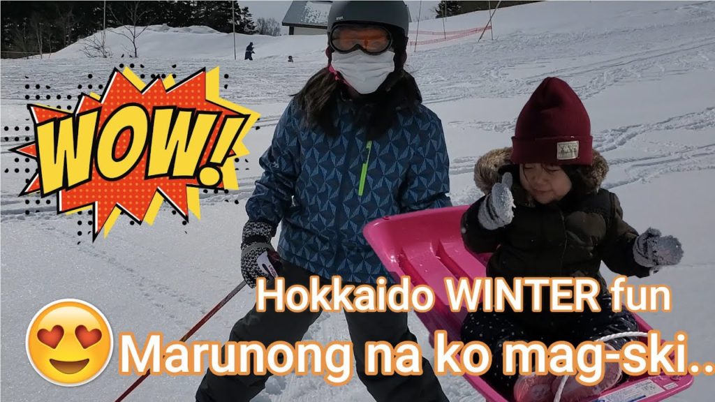 TOP HOKKAIDO DESTINATIONS Kutchan | Teaching Mhari how to Ski