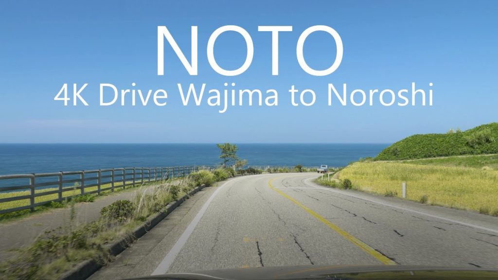4K Noto Peninsula Scenic Drive Wajima to Noroshi