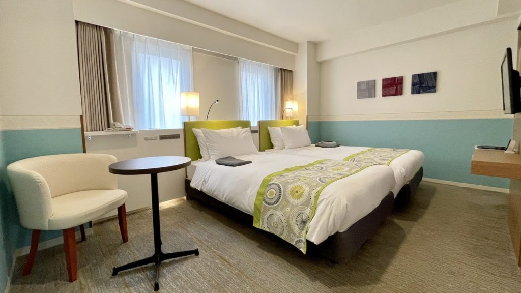 ANA Holiday Inn Sapporo Susukino (ANAホリデイ・イン札幌すすきの), Two Single Beds Deluxe Room ANA Holiday Inn Sapporo Susukino (ANAホリデイ・イン札幌すすきの), Two Single Beds Deluxe Room