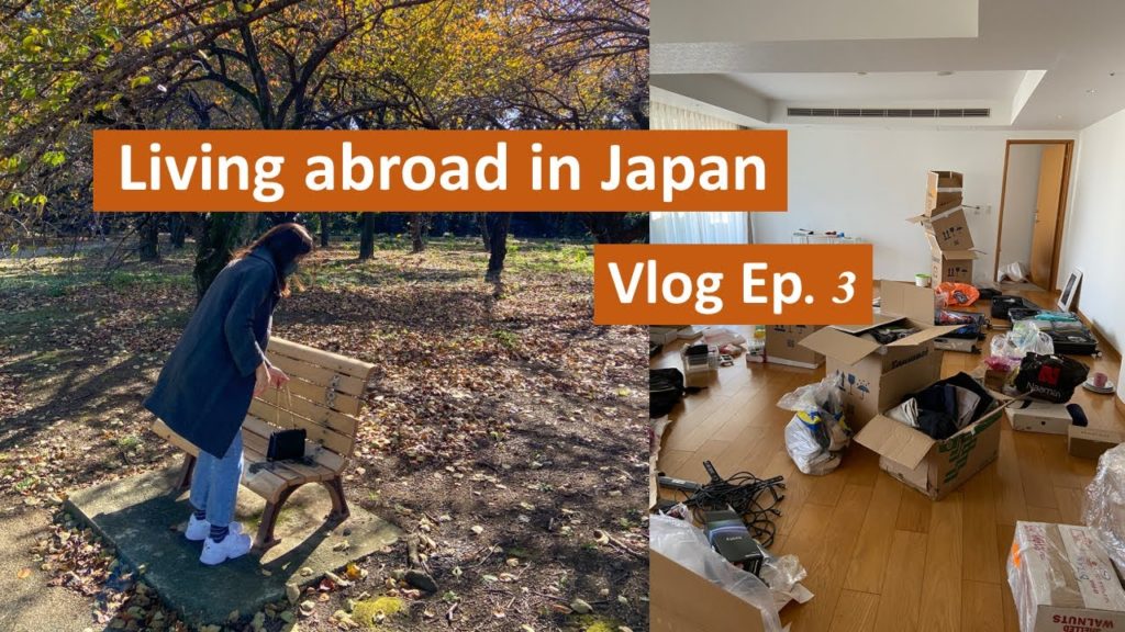 JAPAN VLOG #3 | WE MOVED AGAIN!!! | Shinjuku gyoen the best park I've ever been