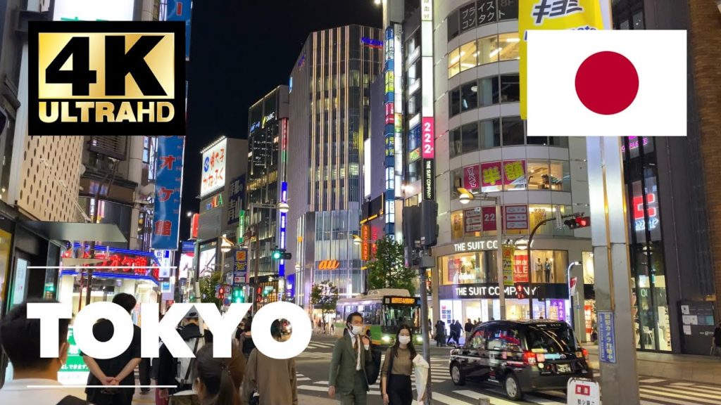 🇯🇵 [4K] Tokyo night walking on September 2021( around Shinjuku station ) 🎥