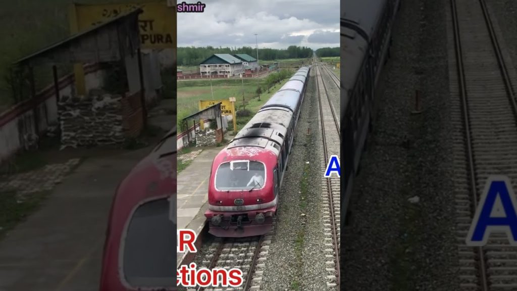 travel in train to Srinagar