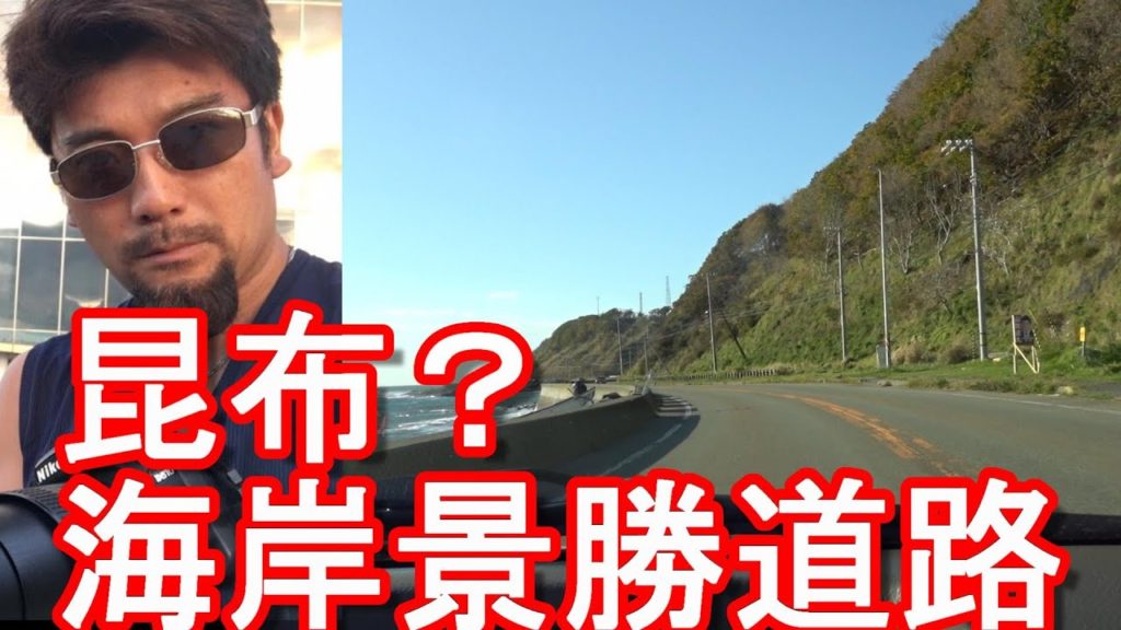 北海道えりも町！襟裳岬から道道34号線を北上運転(ドライブ)新ひだか町(静内、新冠、三石)方面へDriving from Erimo-cape in Hokkaido,Japan