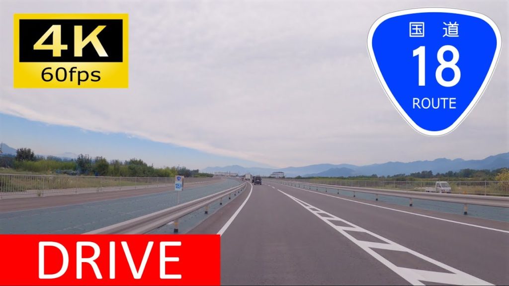 【車載動画/Driver's view】暫定開通した期待の環状線：長野環状道路/Driving in Japan: Nagano City Roop Road, Nagano [4K]