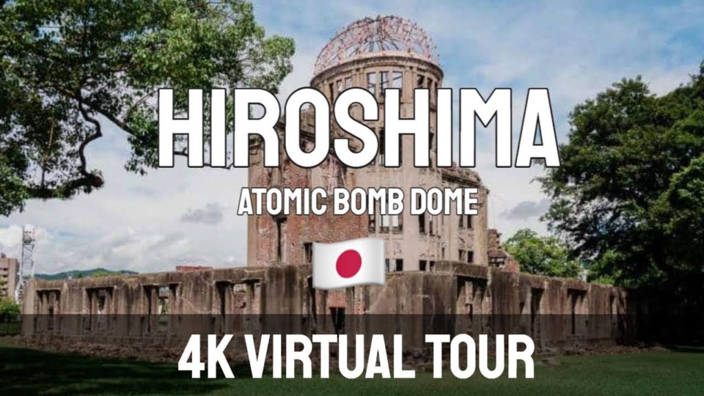 4K Walk Japan - Hiroshima Atomic Bomb Dome Virtual Tour (原爆ドーム)