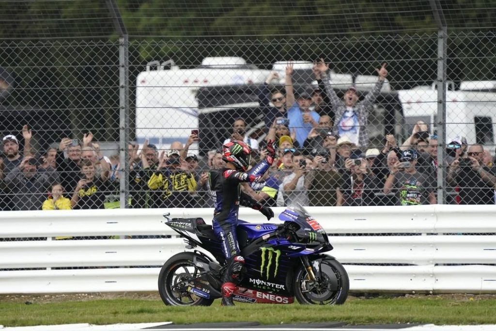 @fabioquartararo20 enjoyed this win, even more so thanks to the fans at the @sil...