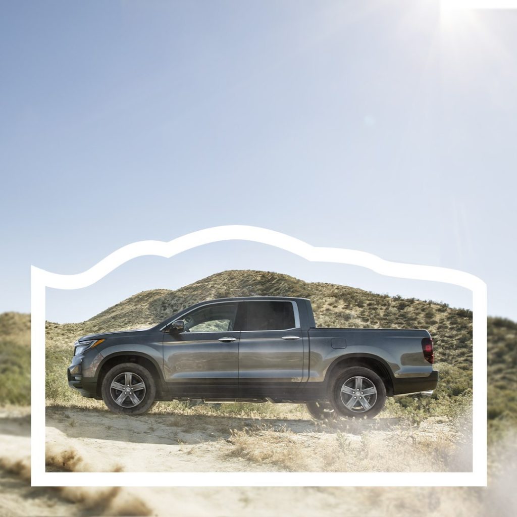 Rugged performance. #HondaRidgeline...