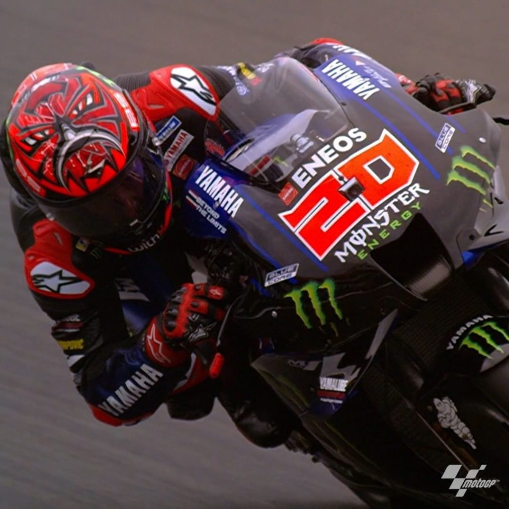 The British GP was  

Teammates @fabioquartararo20 and @calcrutchlow can't wait ...